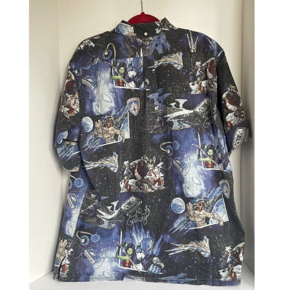 Reyn Spooner Guardians of the Galaxy Shirt Men’s XL Short Sleeve Classic Fit - Picture 2 of 10